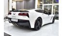 Chevrolet Corvette EXCELLENT DEAL for our Chevrolet Corvette C7 Stingray ( 2016 Model ) in White Color GCC Specs