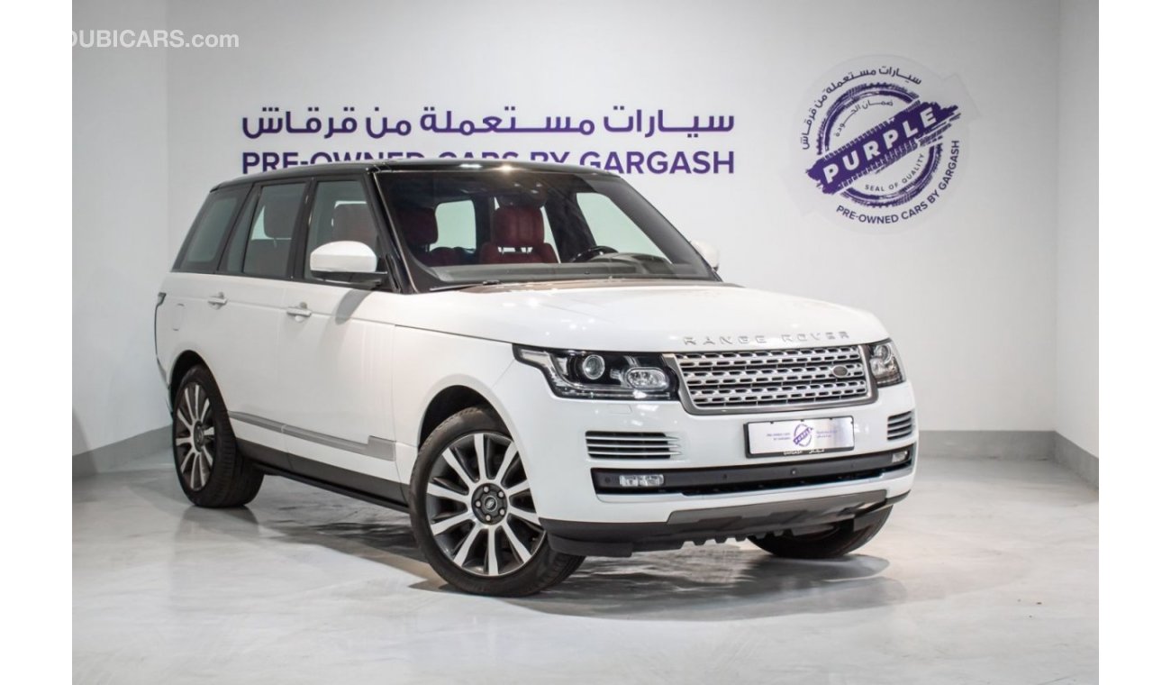 Land Rover Range Rover Vogue SE Supercharged AED 3498 PM | VOGUE SUPERCHARGED | V8 | GCC | WARRANTY