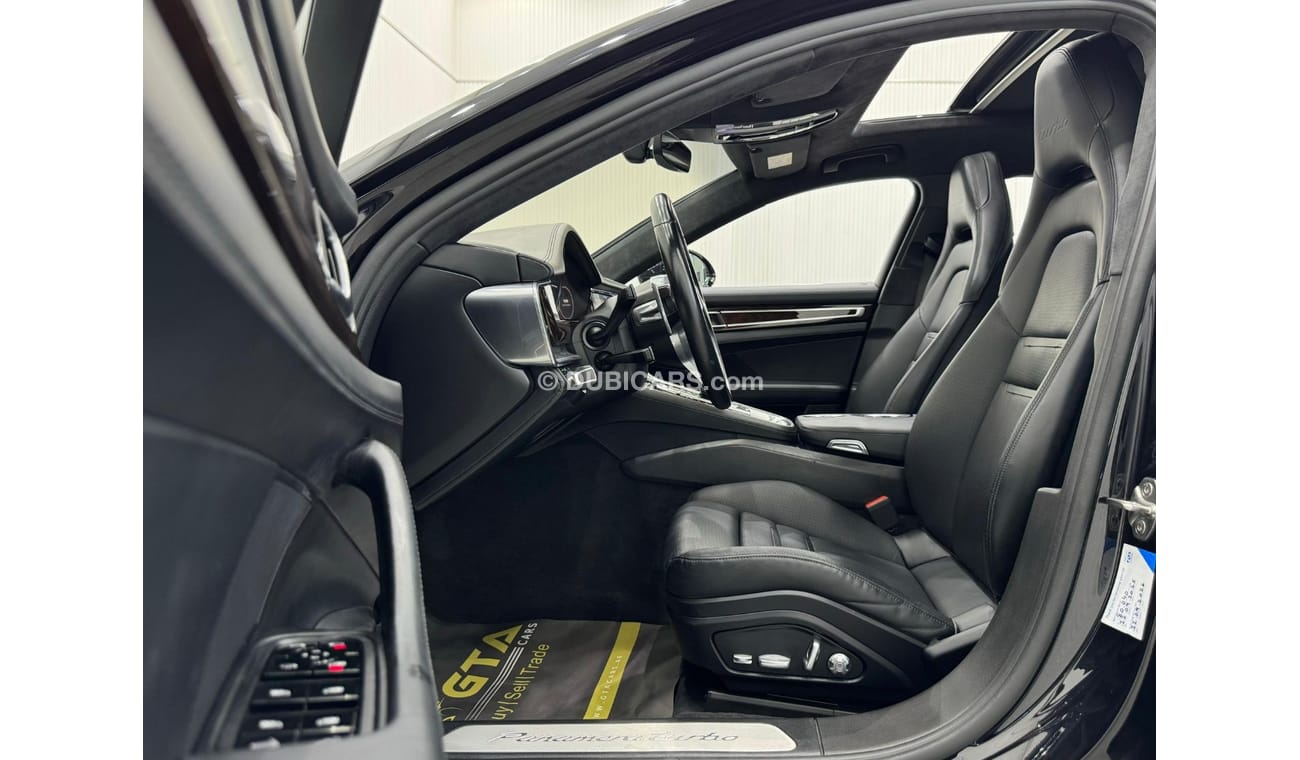 بورش باناميرا 2018 Porsche Panamera Turbo Sport Turismo, Feb 2025 Porsche Warranty, Full Service History, GCC