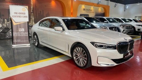 BMW 730Li Pure Excellence AED 3,833 EMi @ 0% DP |  BMW 7 Series | 730Li | 2022 | 2.0L | GCC I Less Mileage