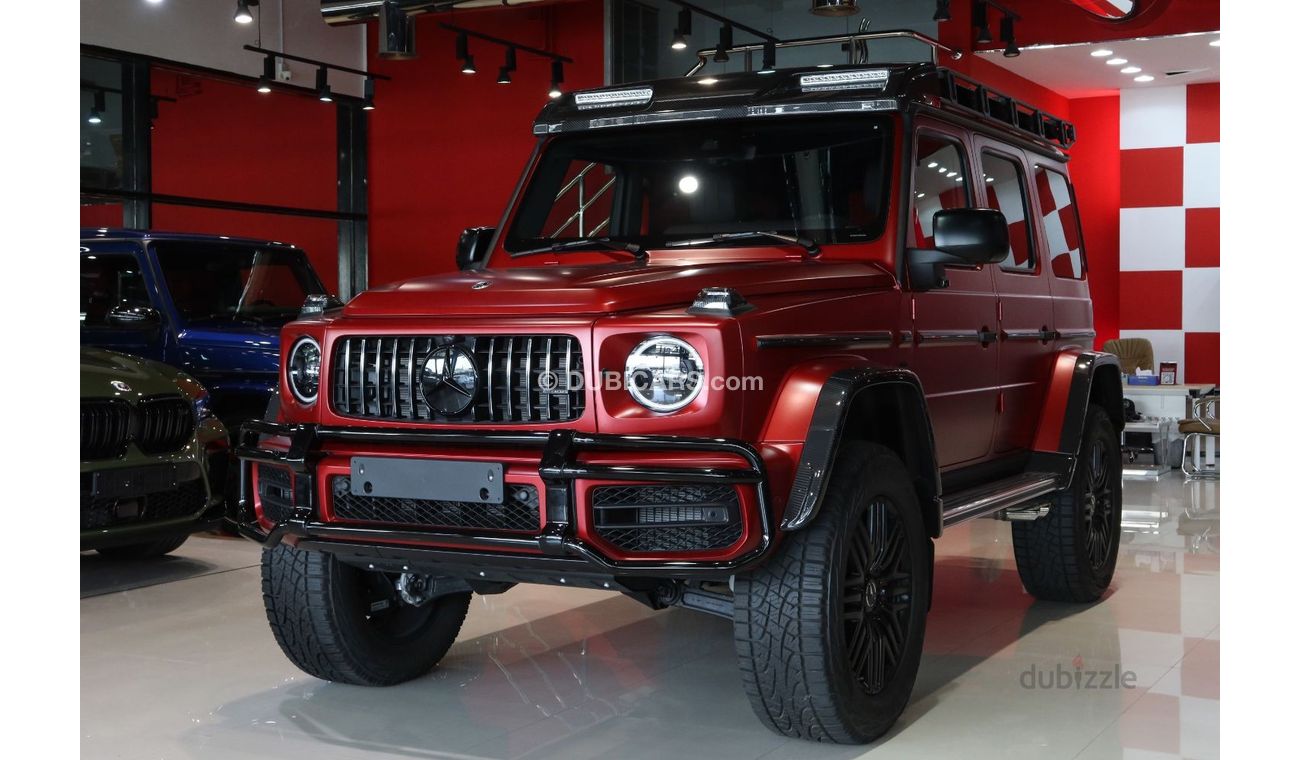 Mercedes-Benz G 63 AMG 4X4² BRAND NEW MERCEDES - BENZ G63 4X4 SQUARED 2023 RED MATE COLOR