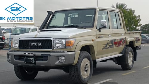 Toyota Land Cruiser Pick Up 4.5L Diesel, FULL OPTION / M/T / Double Cab / Diff Lock / Wooden Interior (CODE # 47711)