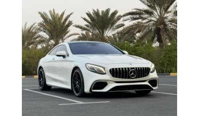 مرسيدس بنز S 550 كوبيه 2600 Monthly payment / S550 2017 / full option / Canadian spece