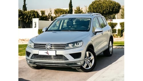 Volkswagen Touareg AED 1,250 PM | VOLKSWAGEN TOUAREG 3.6 V6 SEL| 0% DOWNPAYMENT | GCC | FULL SERVICE HISTORY