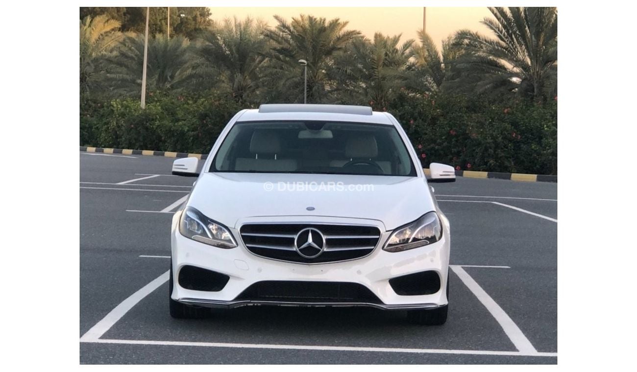 Mercedes-Benz E 350 MERCEDES BENZ E350 MODEL 2016 CAR PERFECT CONDITION INSIDE AND OUTSIDE FULL OPTION SUN ROOF LEATHER