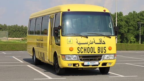 Mitsubishi Rosa 2008 | 4.2L - 26 SEATER LONG BODY SCHOOL BUS | M/T DIESEL | GCC SPECS | BOOK NOW WITH US