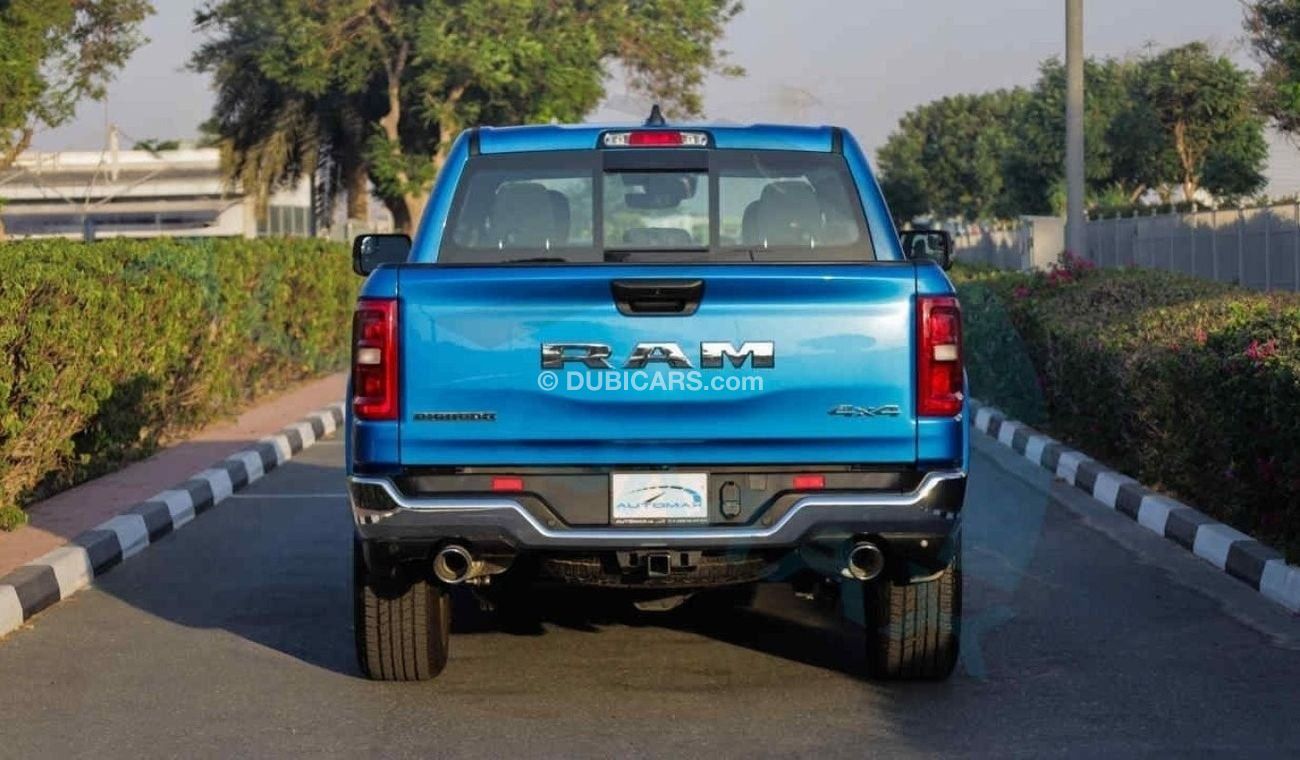 RAM 1500 BIG HORN Crew Cab SST 3.0TT Hurricane , 2025 GCC, 0Km, 3 Years or 60K Km Warranty At Al Futtaim T.E