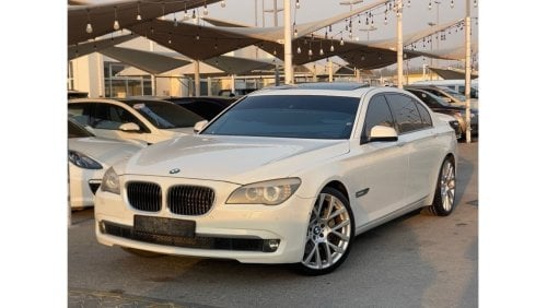 BMW 750Li UAE Edition UAE version, model 2012, Gulf, full option, VIP, in excellent condition, 8 cylinders, au