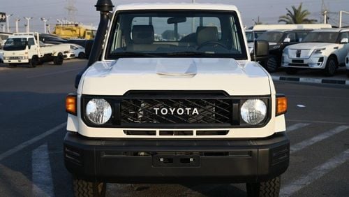 تويوتا لاند كروزر 2024 TOYOTA LAND CRUISER 79 SINGLE CAB PICKUP V6 4.2L DIESEL 4WD MANUAL TRANSMISSION