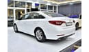 Hyundai Sonata EXCELLENT DEAL for our Hyundai Sonata ( 2017 Model ) in White Color GCC Specs