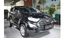 Ford EcoSport Ambiente 100% Not Flooded | GCC | Orignal Paint | Single Owner | Excellent Condition