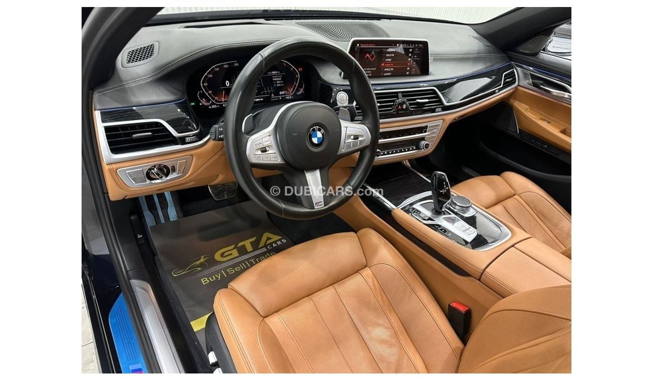 بي أم دبليو 730Li 2020 BMW 730li M-Sport, Warranty, Full BMW Service History, Full Options, GCC