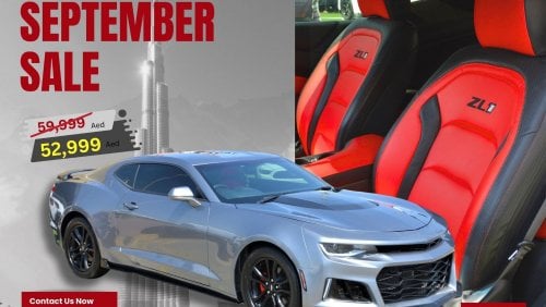 شيفروليه كامارو CAMARO//ZL1 KIT//V6 3.6L--LOOW MILEG //VERY GOOD CONDITION