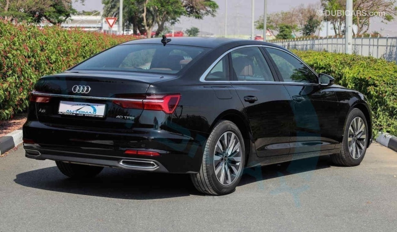 أودي A6 40-TFSI 2.0L I4 FWD , 2023 GCC , With 2 Years Warranty & 4 Years Service @Official Dealer