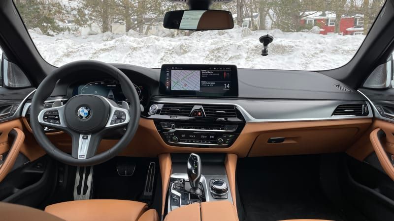 بي أم دبليو 550i interior - Cockpit