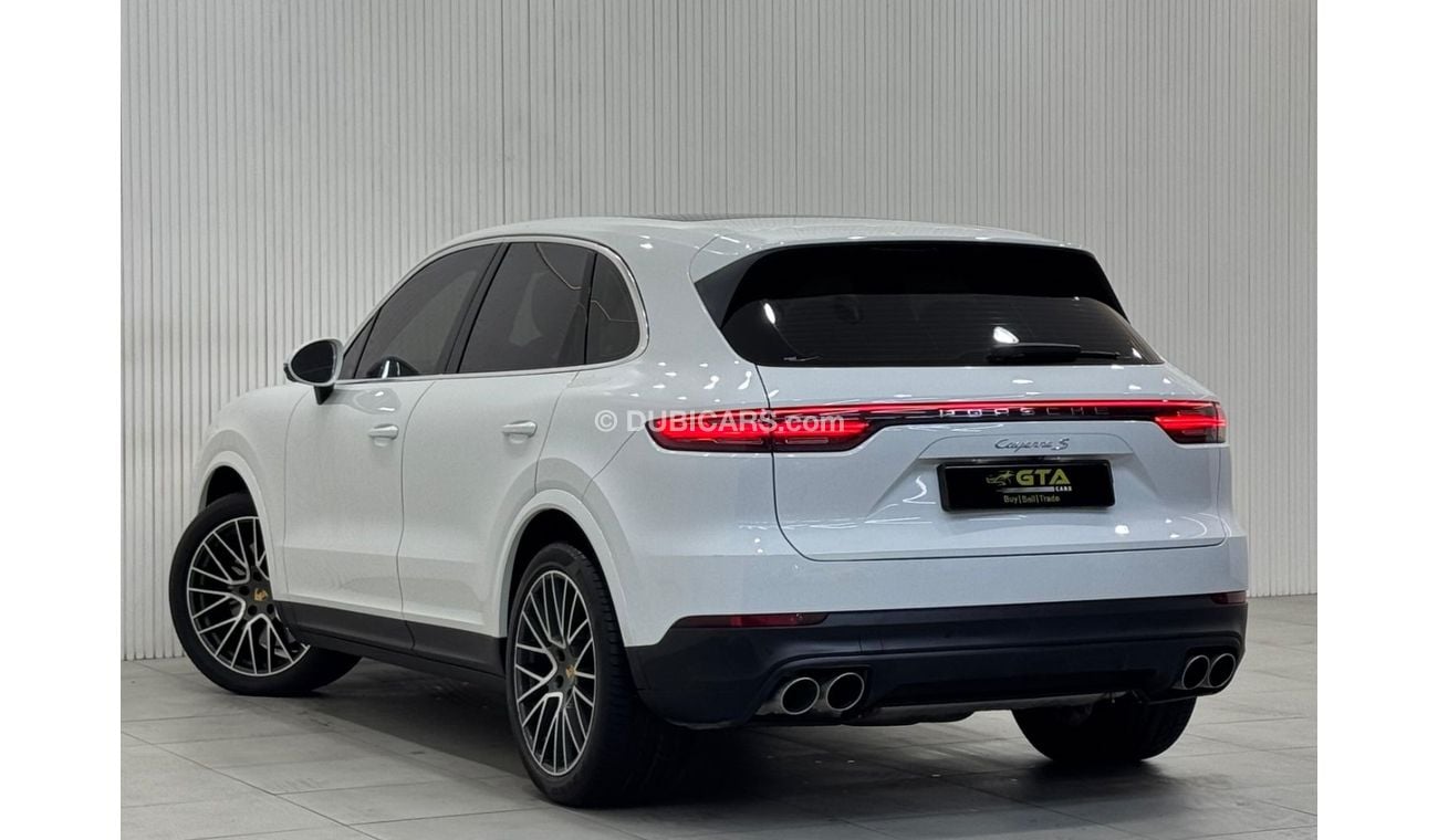 بورش كايان S 3.6L (420 HP) 2018 Porsche Cayenne S, 2025 Porsche Warranty, Full Options, Low Kms, GCC