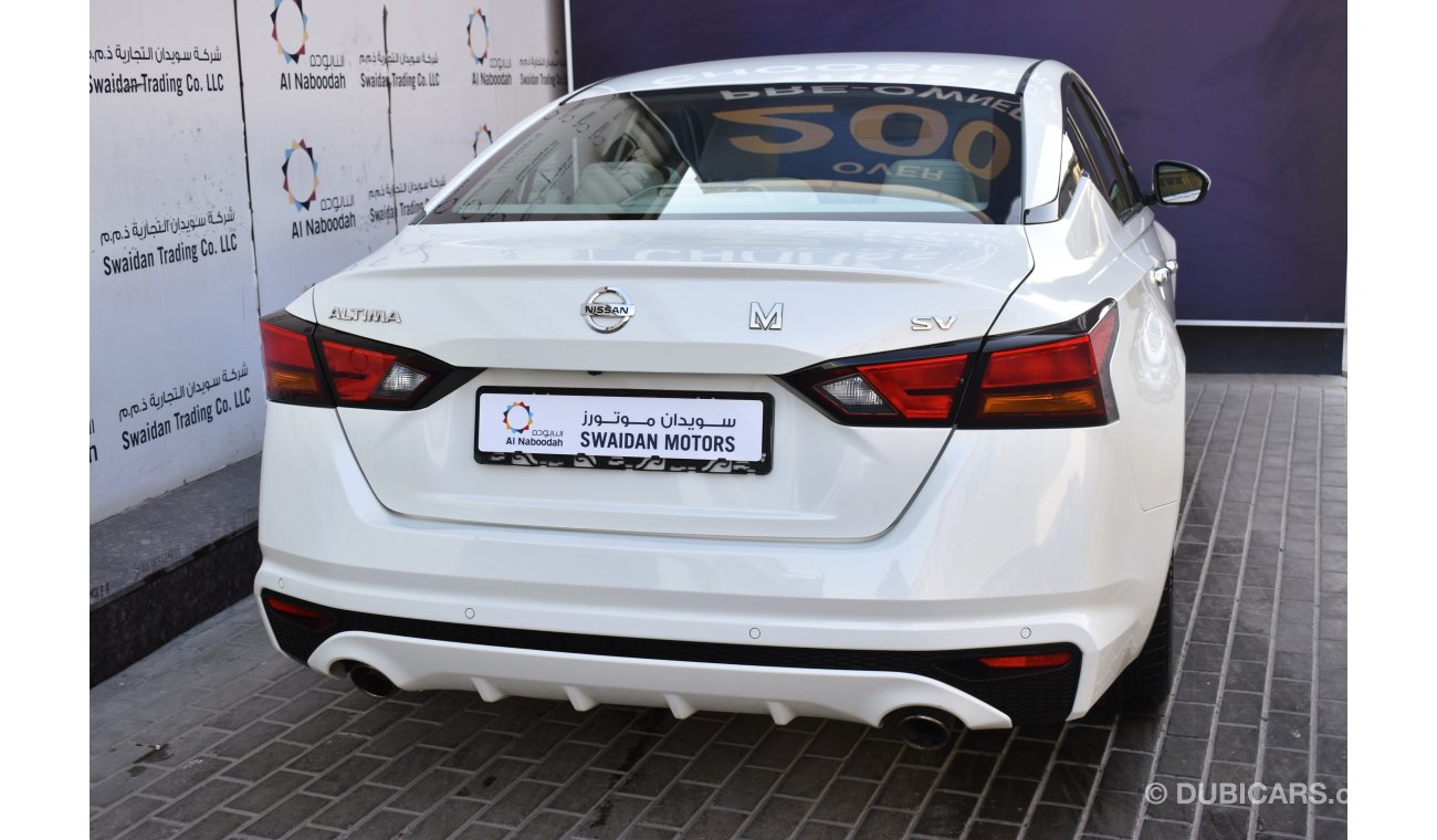 Nissan Altima AED 1199 PM | 2.5L SV GCC DEALER WARRANTY