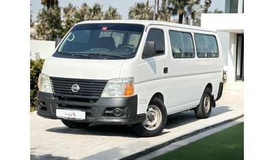 Nissan Urvan Std 2.5L (14 Seater) NISSAN URVAN 2.5L I4 RWD | GOOD CONDITION |  GCC | WELL MAINTAINED | 12 SEATERN