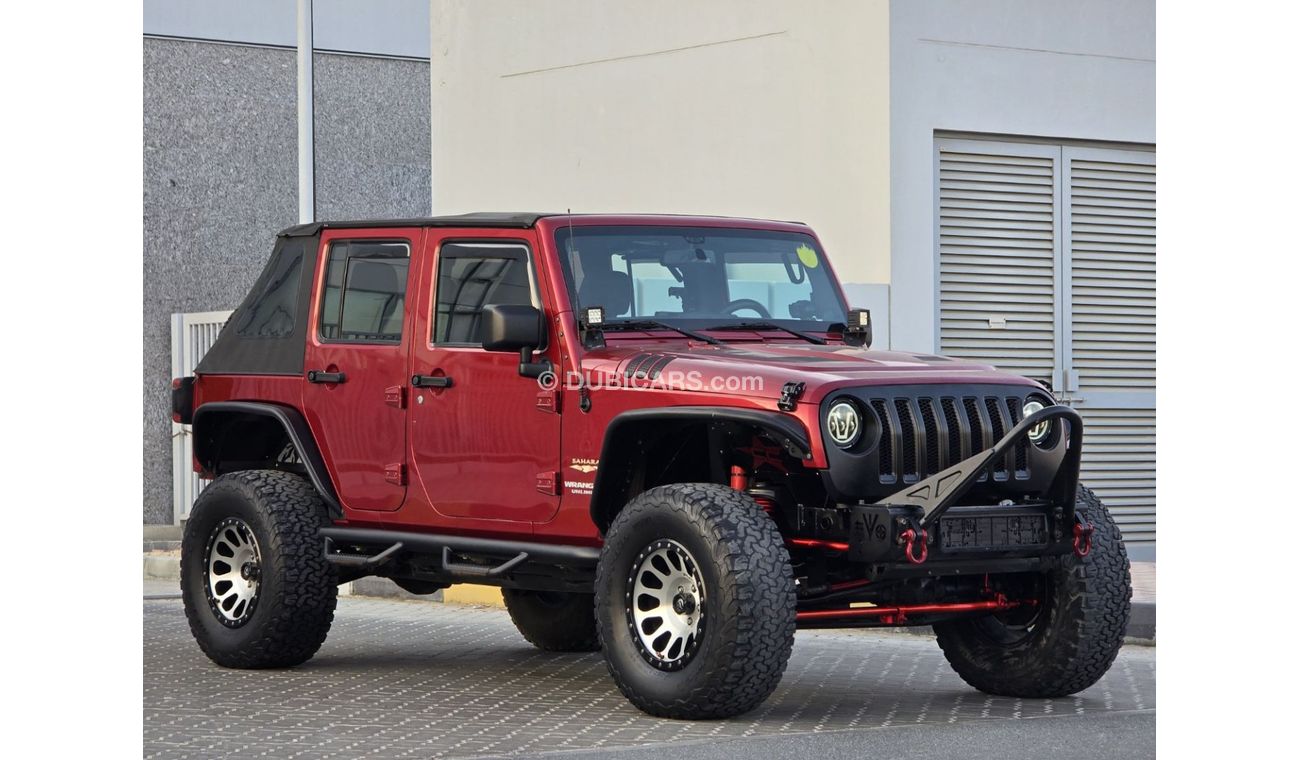 جيب رانجلر Sahara 3.6L A/T JEEP WRANGLER SAHARA GCC 2013 PERFECT CONDITION // 2 KEYS // 4DOORS