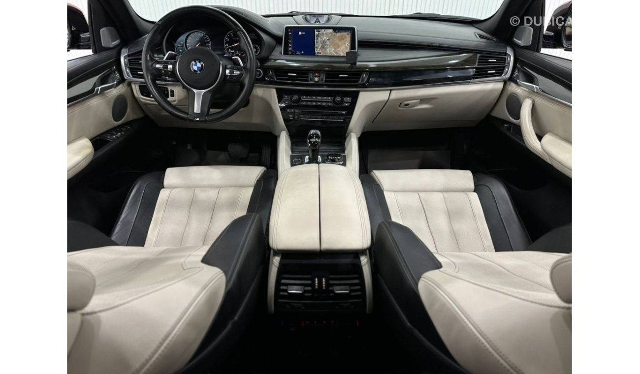 BMW X6 50i M Sport 2018 BMW X6 xDrive50i M-Sport, Warranty, Full BMW Service History, Fully Loaded, GCC