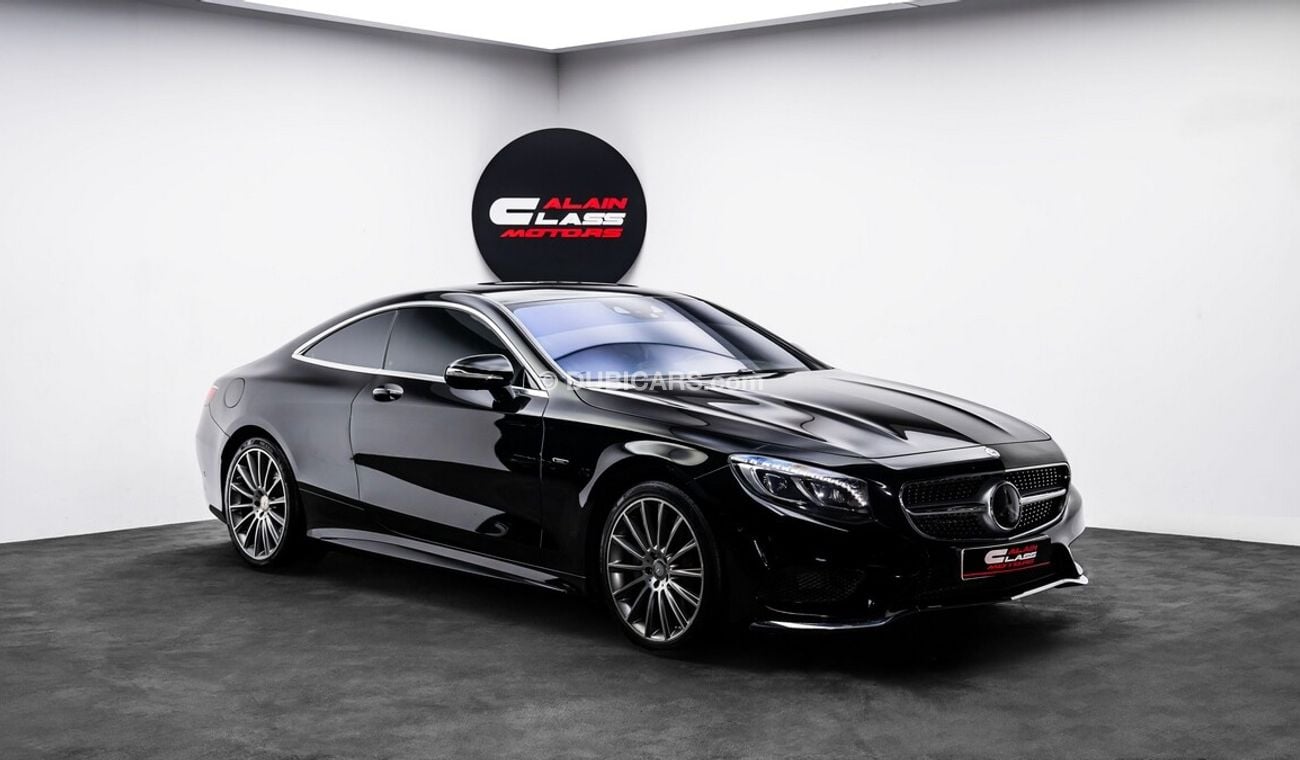 Mercedes-Benz S 500 Coupe 2015 - American Specs