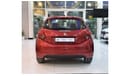 Peugeot 208 Std Std Std EXCELLENT DEAL for our Peugeot 208 ( 2017 Model! ) in Red Color! GCC Specs