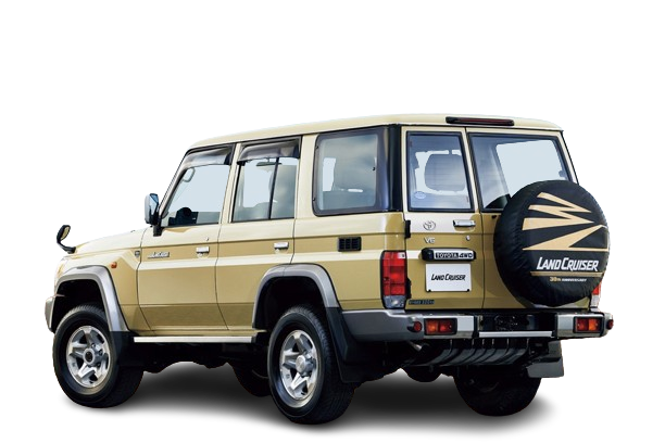 Toyota Land Cruiser 70 exterior - Rear Profile