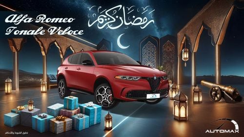 Alfa Romeo Tonale VELOCE 2.0L TURBO AWD GCC 0Km With 5 Years Or 120K KM Warranty @Official Dealer