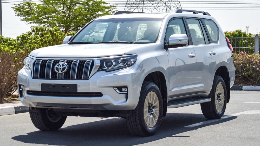 Toyota Prado Vx Diesel Model Automatic Full Option For Sale Grey Silver