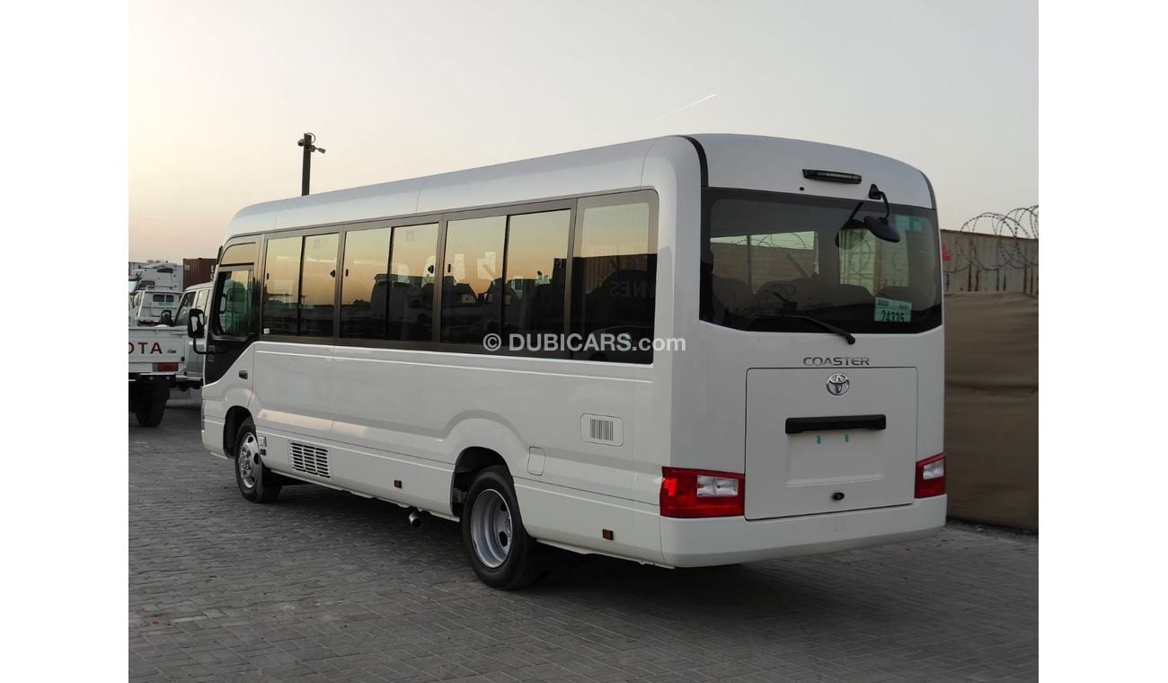 تويوتا كوستر 2024 Toyota Coaster High-Roof 23-Seater 4.0L 4-Cyl Turbo Diesel M/T RWD (Auto Closing Door) Export O