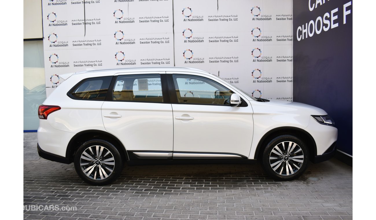 Mitsubishi Outlander AED 1039 PM | 2.4L GLX 7STR GCC DEALER WARRANTY