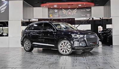 Audi Q7 AED 1,700 P.M | 2016 AUDI Q7 45 TFSI QUATTRO 3.0 L | 7 SEATS | GCC | FULL PANORAMIC VIEW