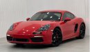 بورش كايمان 718 2017 Porsche 718 Cayman S, Warranty, Full Service History, Excellent Condition, GCC