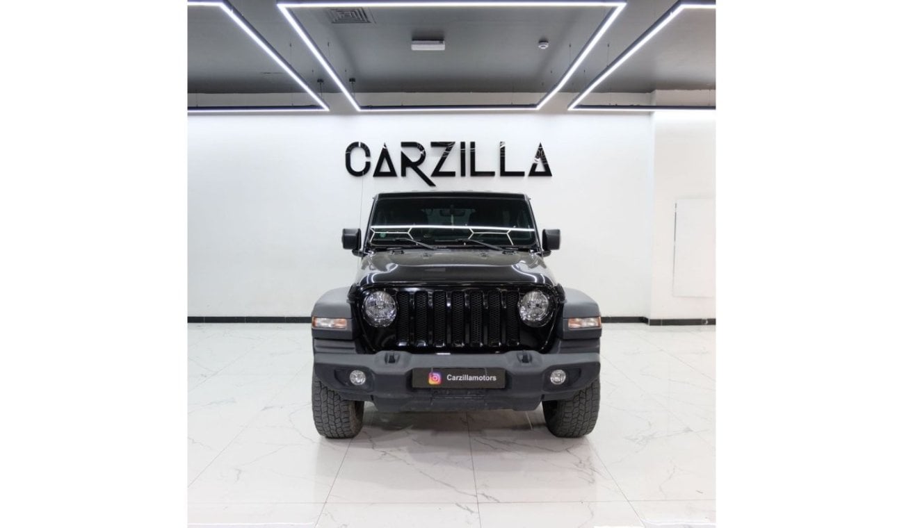 Jeep Wrangler Unlimited Sport GCC-Original Paint-Accident Free-Partial Service from Agency-Excellent Condition