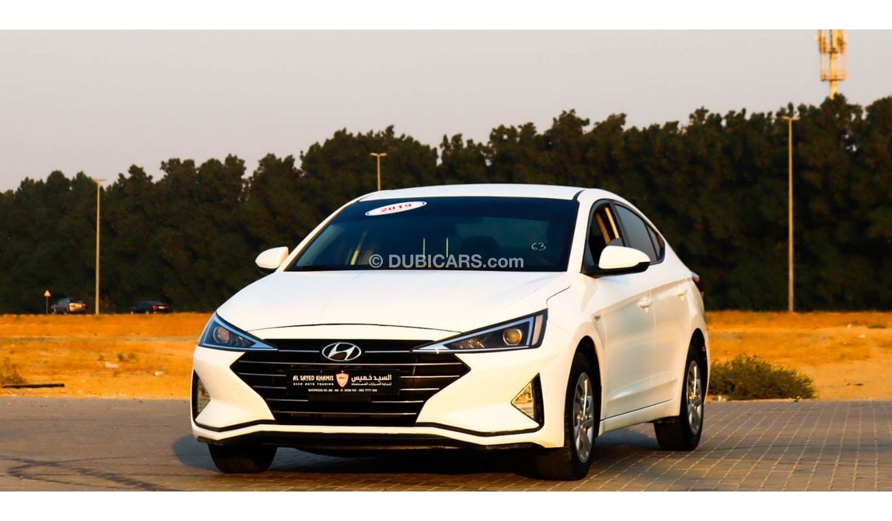 هيونداي إلانترا HYUNDAI ELANTRA 2019 GCC IN EXCELLENT CONDITION