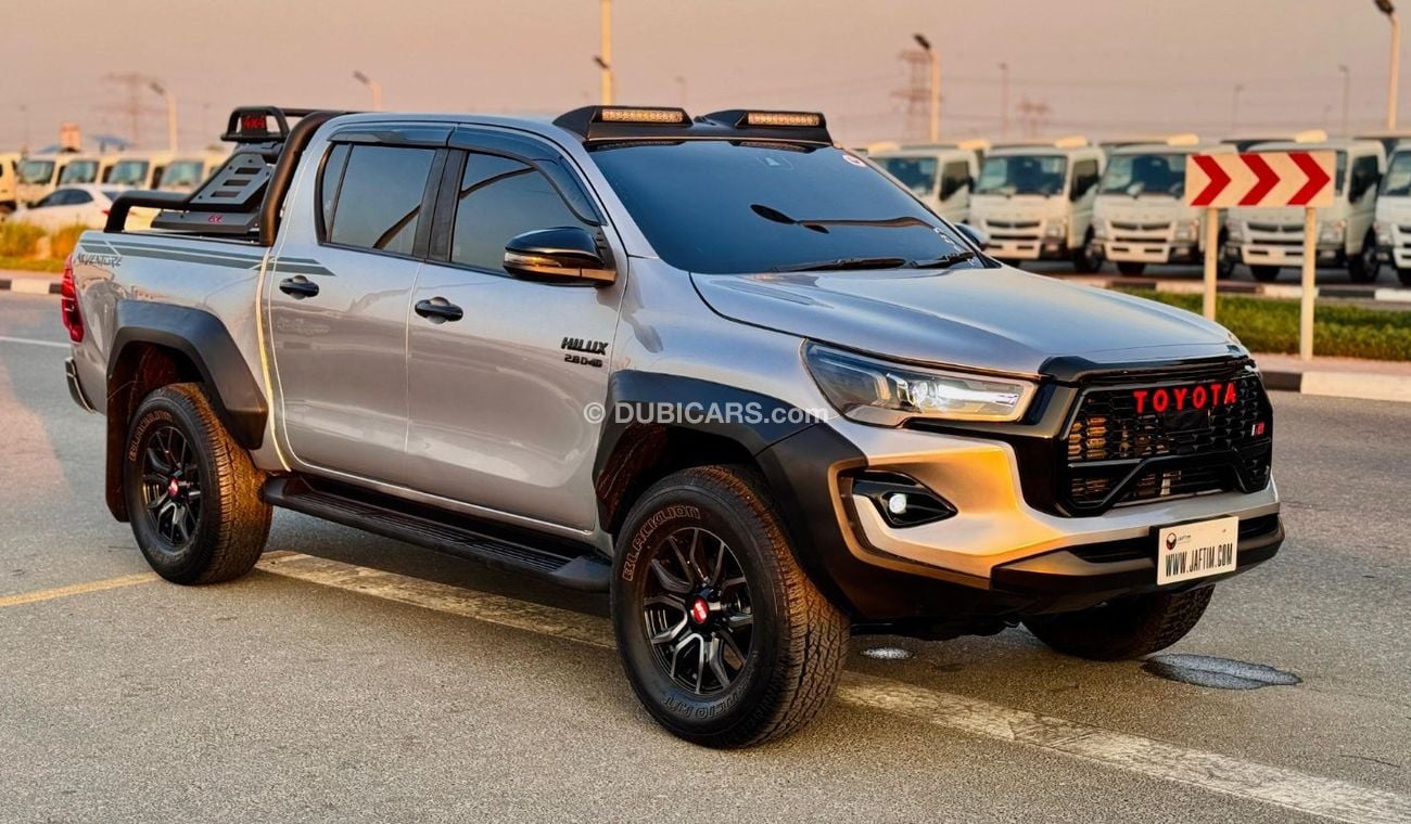 تويوتا هيلوكس GR SPORT KIT INSTALLED | RHD | 2019 | (AT) | 2.8L DIESEL ENGINE | GR ALLOY RIMS | SPORTS BAR