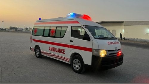 تويوتا هاياس 2023 TOYOTA HIACE Ambulance 2.8L Diesel Zero KM