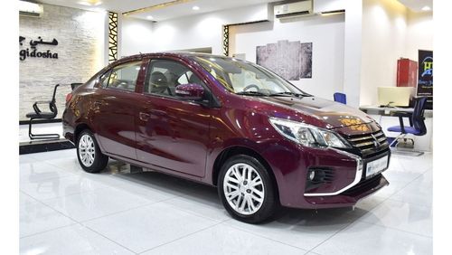 ميتسوبيشي اتراج EXCELLENT DEAL for our Mitsubishi Attrage ( 2021 Model ) in Burgundy Color GCC Specs