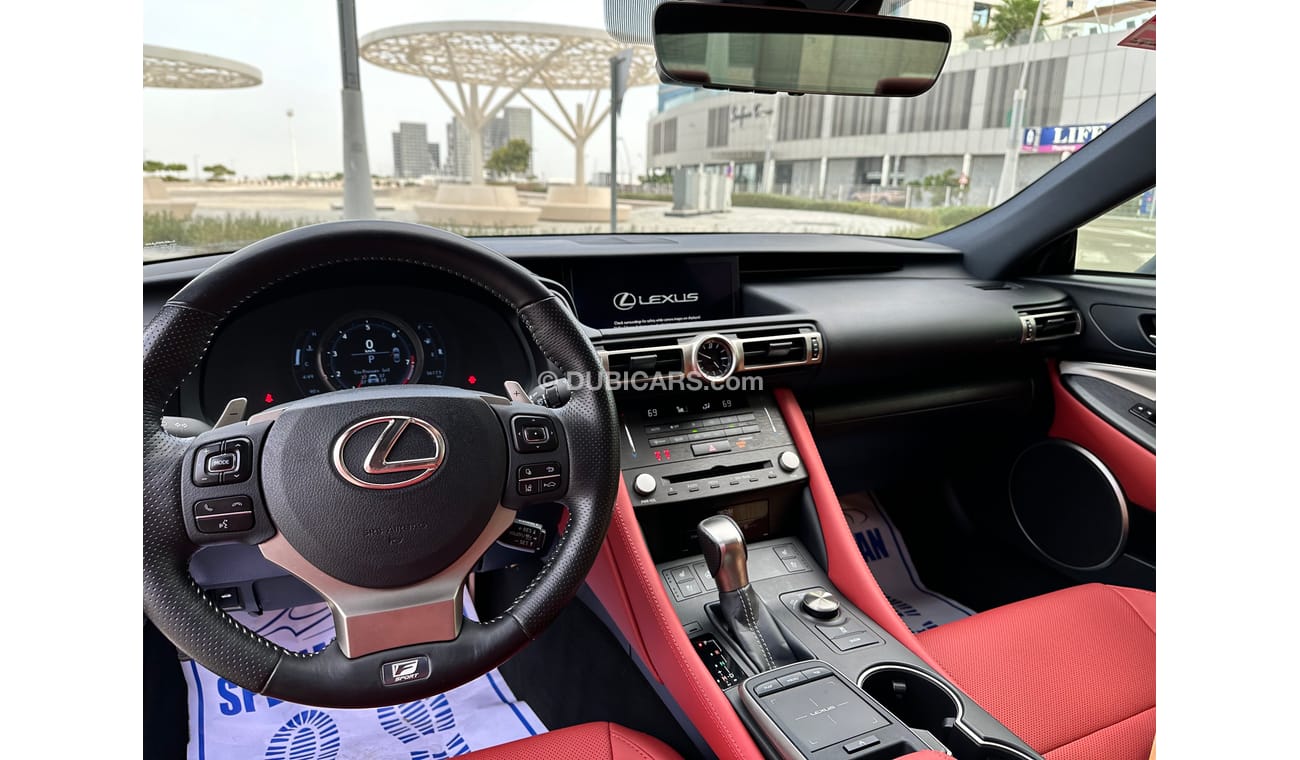 لكزس RC 350 F-sport Platinum