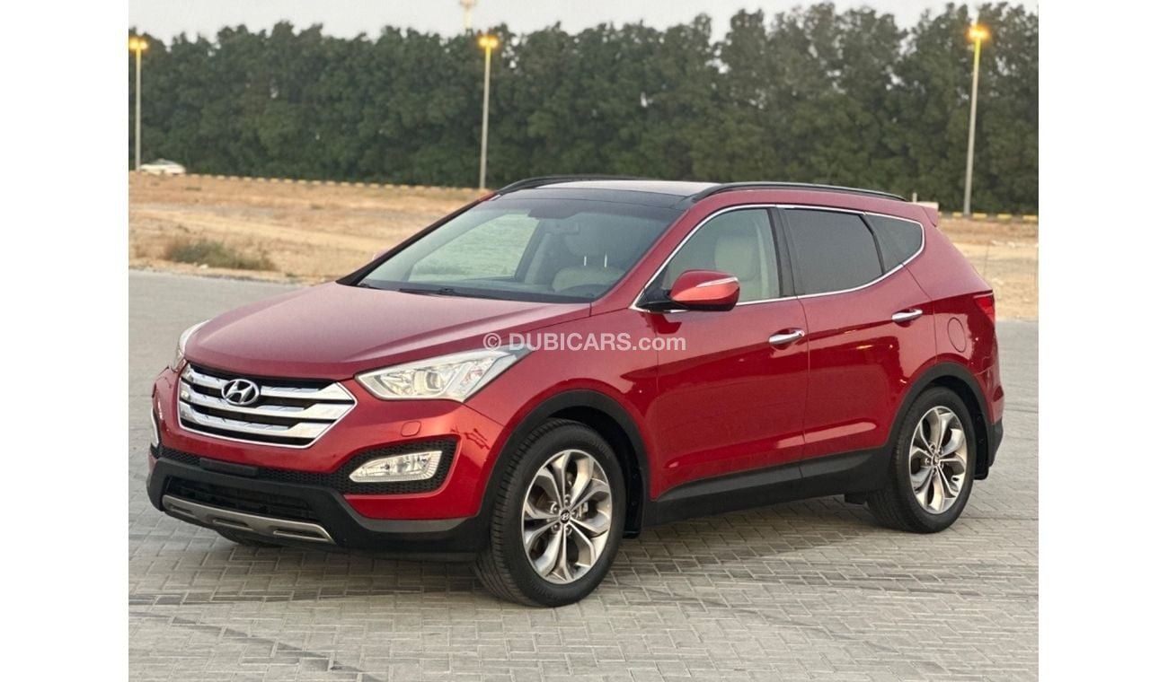 Hyundai Santa Fe GLS 3.3L MODEL 2013 GCC ONE OWNER 2 keys full option panoramic roof keyless