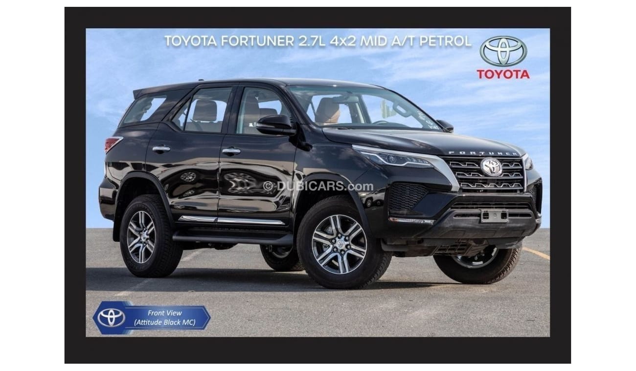 Toyota Fortuner TOYOTA FORTUNER 2.7L 4x2 MID A/T PTR Export Only 2023 Model Year