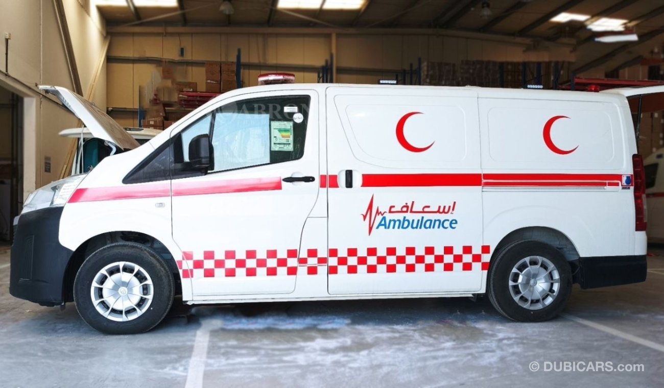 تويوتا هاياس Toyota Hiace Standard Roof 3.5L Model 2023 Ambulance