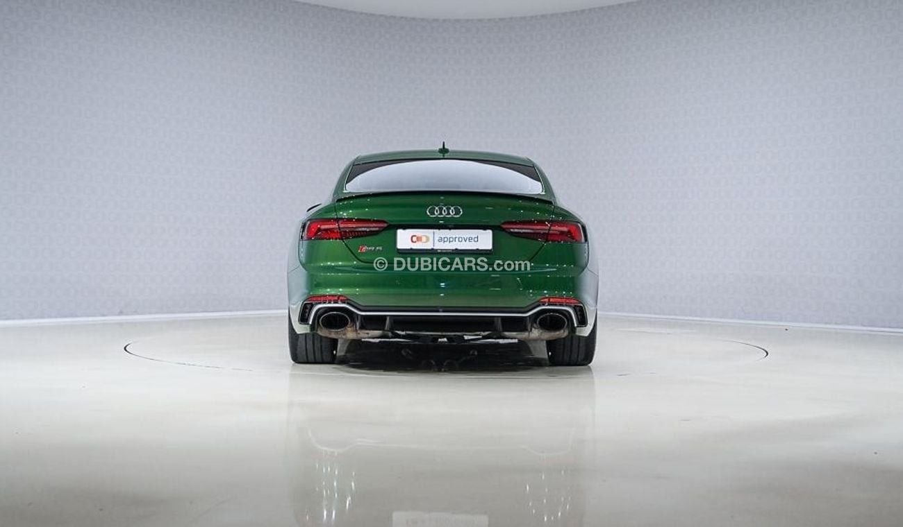 Audi RS5 TFSI quattro 2.9L (444 HP) AED 4,366 P/M - 2 YEARS WARRANTY - A5 SPORTBACK - RS5 TFSI QUATTRO