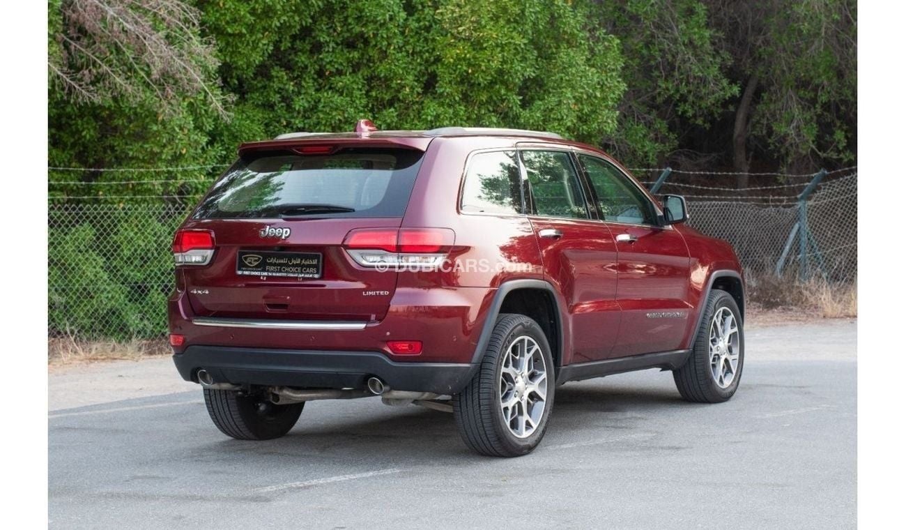 Jeep Grand Cherokee AED 1,643/month 2021 | JEEP GRAND CHEROKEE | LIMITED GCC | FULL JEEP SERVICE HISTORY | J06901