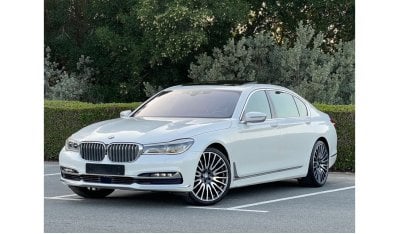 BMW 740Li Exclusive 1500 Monthly payments / BMW 740 LI / GCC / no accidents/ Full option