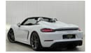 Porsche 718 Spyder 2020 Porsche 718 Spyder Manual, Feb 2026 Porsche Warranty, Full Porsche Service History, GCC