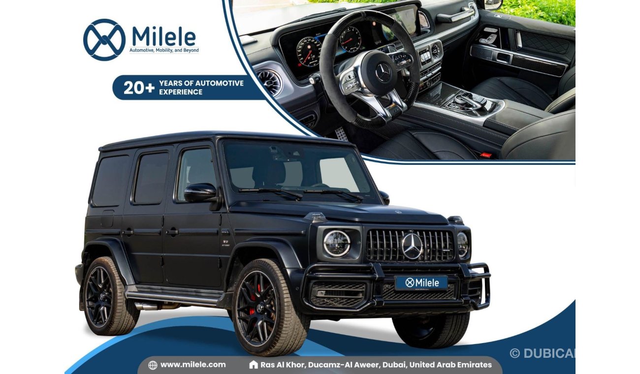 مرسيدس بنز G 63 AMG .0L PETROL: MAGNO BLACK WITH NIGHT PACKAGE, CARBON INTERIOR, NEW CAR!!