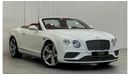 Bentley Continental GTC 2016 Bentley Continental GTC V8S Convertible, Full Service History, Excellent Condition, GCC