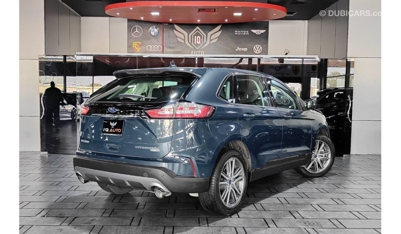 Ford Edge AED 1,600 P.M |  2019 FORD EDGE TITANIUM | UNDER AGENCY WARRANTY | GCC |  PANORAMIC ROOF | FSH