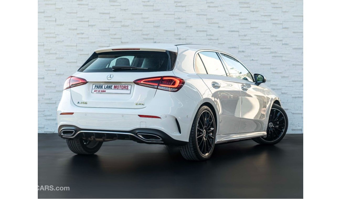 Mercedes-Benz A 200 AMG AED 2,359 PM • A200 AMG • ONLY 9,000 KMS • OFFICIAL MERCEDES-BENZ EMC WARRANTY UNTIL 2027